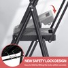 KINGRACK Folding 5 Step Ladder, Portable Ladder for Multi-Purpose, Home,