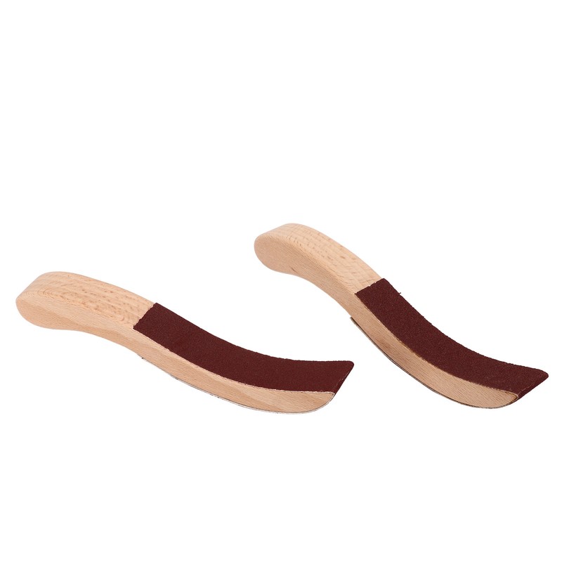 1 Pair Piano Hammerhead Sanding Plate S Shape Solid Wood