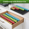 MZLlanyun Coffee Pod Storage Holder ，For Nespresso Vertuo capsules -