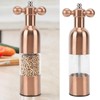 Pepper Mill Professional Refillable Ceramic Rotor Coarseness Adjustable Manual Pepper
