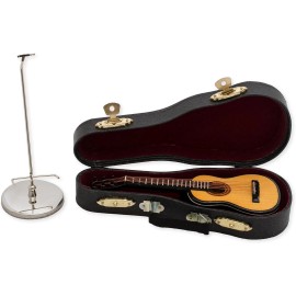 Broadway Gifts Realistic STEEL STRING GUITAR Miniature Musical Instrument Figurine, Broadway