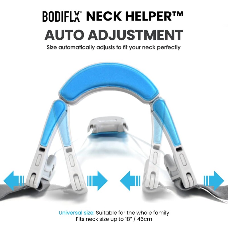 BODIFLX Neck Helper, New Generation Auto Size Adjustment, Revolutionary Neck