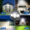 CINOTON Solar Motion Sensor Outdoor Lights, 3 Modes LED Security