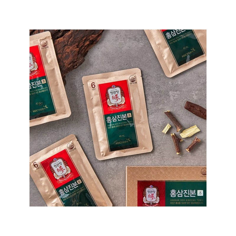 Cheongkwanjang 정관장홍삼진본 40mlx20포 Korean Red Ginseng Extract 40ml x 20