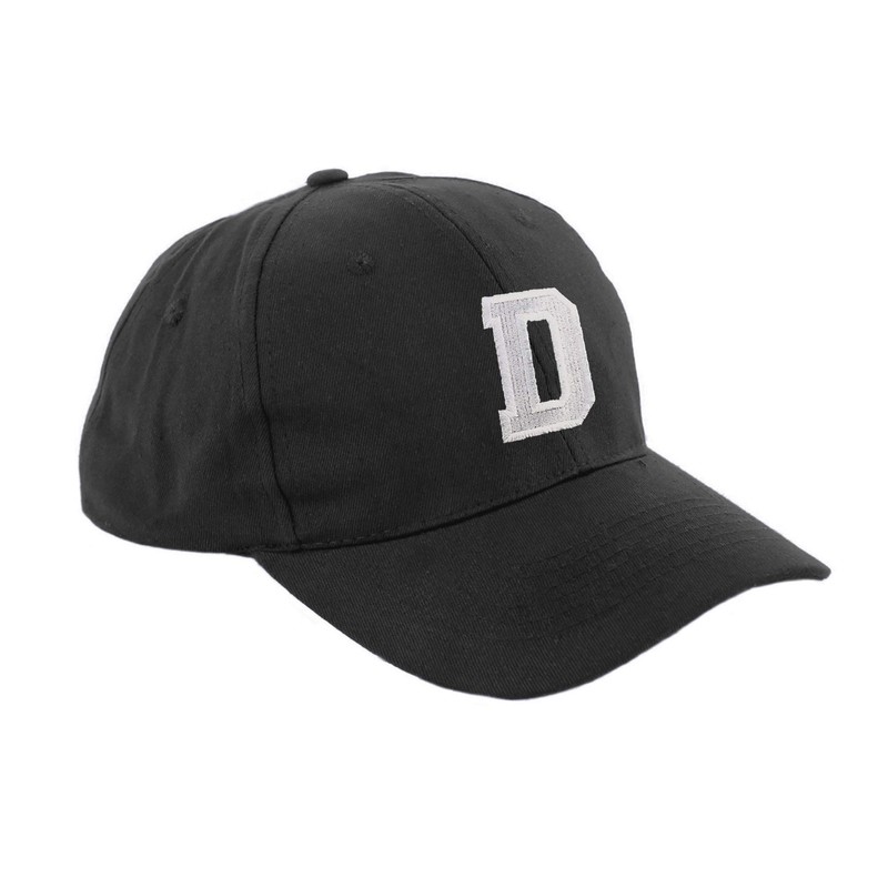 Unisex Boys Girls Baseball Cap Hat Cap A-Z Alphabet Morefaz