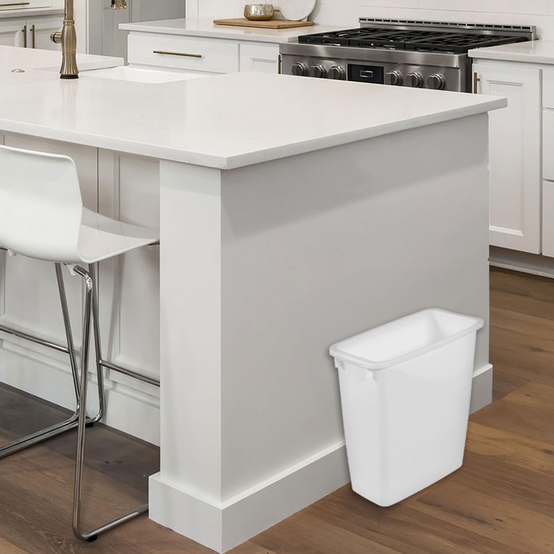 Rubbermaid 2 Pack Traditional Open Top Waste Basket Indoor Trash