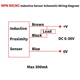 Lzcdelyxiao 5Pcs NO Normally Open NPN Inductive Proximity Sensor Switch M8 Detector 2mm DC6V-36V 3 Wire LJ8A3-2-Z/BX