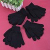 URATOT 15 Pairs Kid's Gloves Warm Knitted Magic Full Fingers