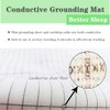 Grounding Sheet with 15ft Grounding Cord Conductive Earthing Sheet Grounding