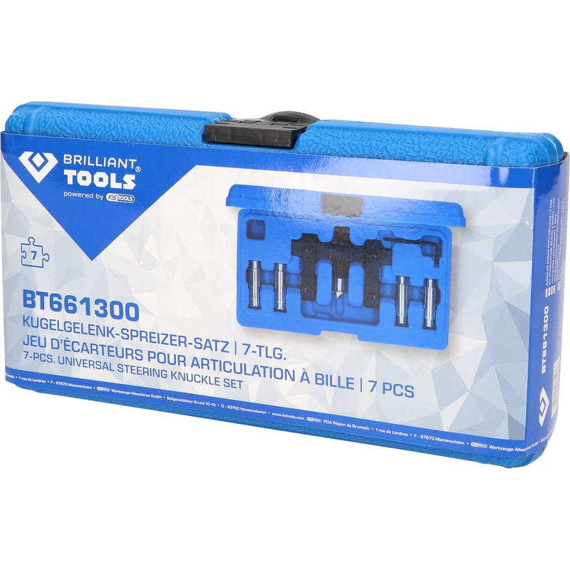 BRILLIANT TOOLS BT661300 Ball Joint Spreader Set | 7 Pieces