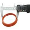 Blood Orange Hub Centric Ring Set 64.0- > 56.6 Opel