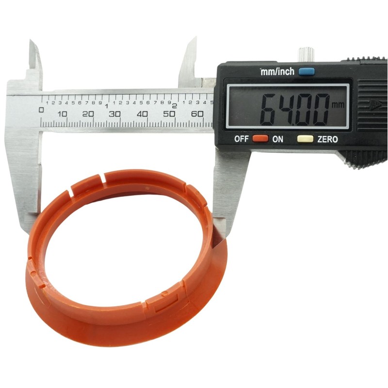 Blood Orange Hub Centric Ring Set 64.0- > 56.6 Opel