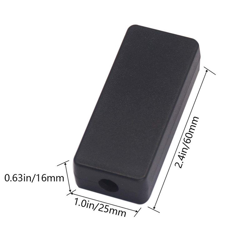 Zulkit 5Pcs Project Boxes ABS Plastic Electrical Project Case Power