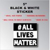 All Lives Matter ALM Square Sticker Decal (5)
