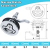 Boat Cam Latch, Marine 316 Stainless Steel Boat Hatch Latch