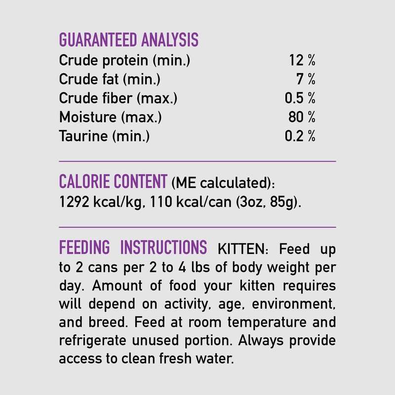 ORIJEN Premium Pate Wet Kitten Cat Food in Bone Broth