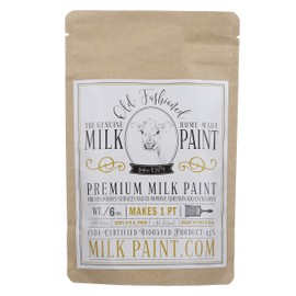Old Fashioned Milk Paint Non-VOC Powder Paint, 1 Pint, Buttermilk