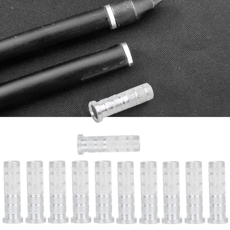 Cocoarm 12 Pieces Archery Aluminium Arrows Insert Arrow Inserts Made
