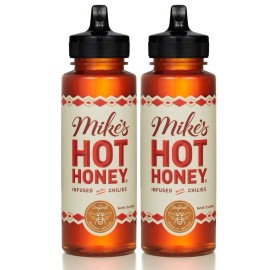 Mike's Hot Honey 12oz Pack of 2 Sweet Heat Chili Infused Honey Bottles