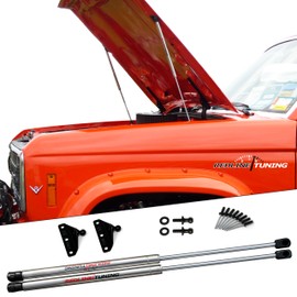 Redline Tuning 21-11022-03 Hood QuickLIFT Elite System Compatible for Ford Ranger 1983-88 (Stainless Steel Struts)