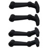 2024 Version 4 Pack Heavy Duty Replacement Black Cooler Latches