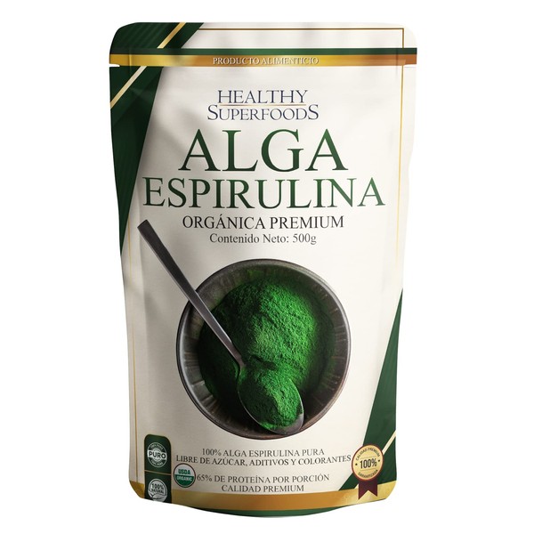 Alga Espirulina Orgánica 500g