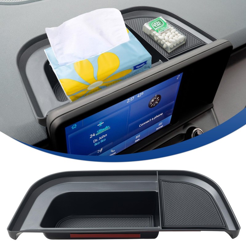 TOPINSTALL Dash Compartment Storage Tray Compatible with 2022-2024 Ford Maverick