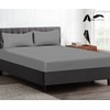 A ATH COLLECTION 300 Thread Count Egyptian Cotton Fitted Sheet