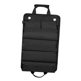 Baluue Roll Heavy Duty Portable Roll Up Tool Bag Organizer for Mechanics and Electricians with Zippered Compartments Capacity Storage for Automotive Tools Easy to Carry with Sturdy Handle