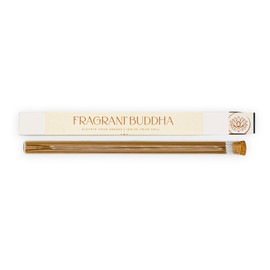 Fragrant Buddha Premium Hoi-An Agarwood Incense Sticks (Long 10g) Handmade in Taiwan Meditation Yoga Relaxation