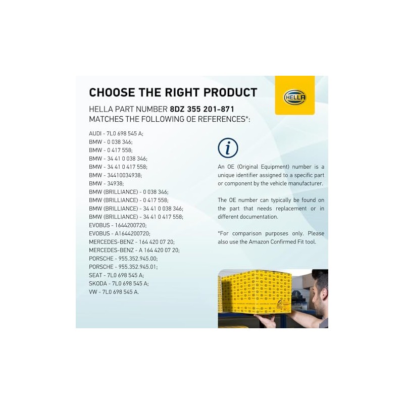 HELLA PAGID 8DZ 355 201-871 Accessory Kit, parking brake shoes,