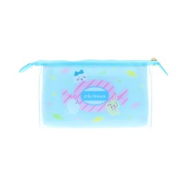 Sunstar Stationery S2333732 Chiikawa Pouch, Clear Pouch, Chiikawa, Hachiware, Rabbit