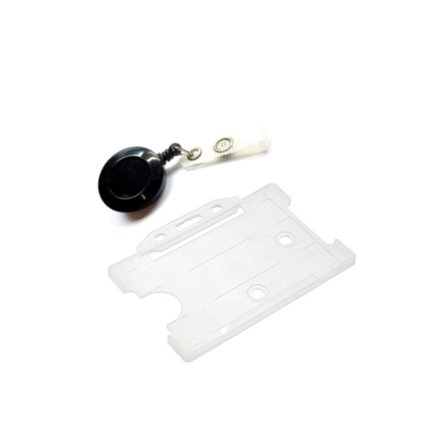 ID Card It Clear ID Card Holder and Black Mini