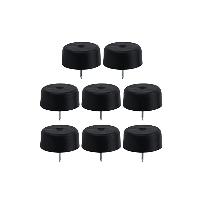 Antrader 8-Pack Nail On Heavy Duty Adjustable Cabinet Sofa Feet
