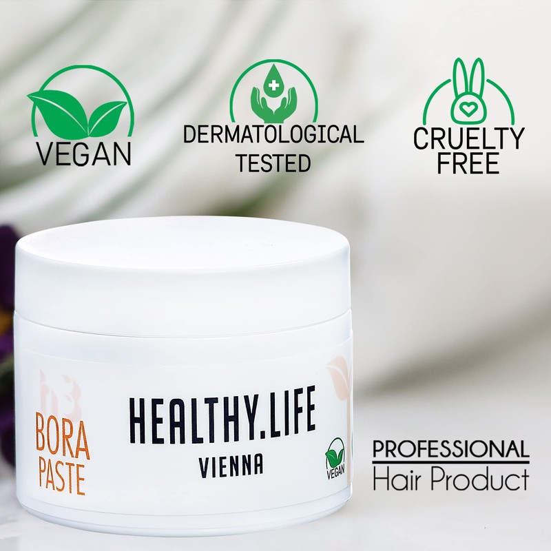 HEALTHY LIFE VIENNA Bora Paste Vegan Hair Paste Styling Products