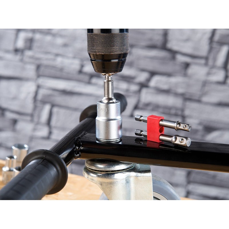 AGT Professional Bit Insert Adapter: 3 Piece Hex to Square