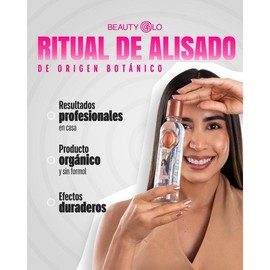 Ritual Botanico Organic Keratina Hair Relaxer – 1L / 33.8oz | 12 Oils & Amino Acids, Formaldehyde-Free