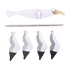 Seagull Garden Spinner, Plastic Wind Spinners Outdoor Animal Whirligig Windmill