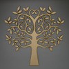 MDF Tree Shape for Crafts, with Added Love - Perfect