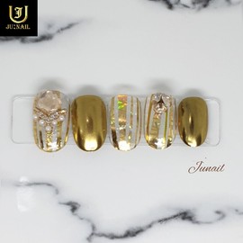 Proposal Handmade Nail Tips - Long Oval / 프로포즈 수제네일팁 - 롱오발