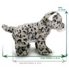 Snow Leopard Cuddly Toy Standing Sitting Predatory Cat Cuddly Plush