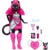 Monster High Catty Noir Doll, Werecat with Pet Cat Amulette
