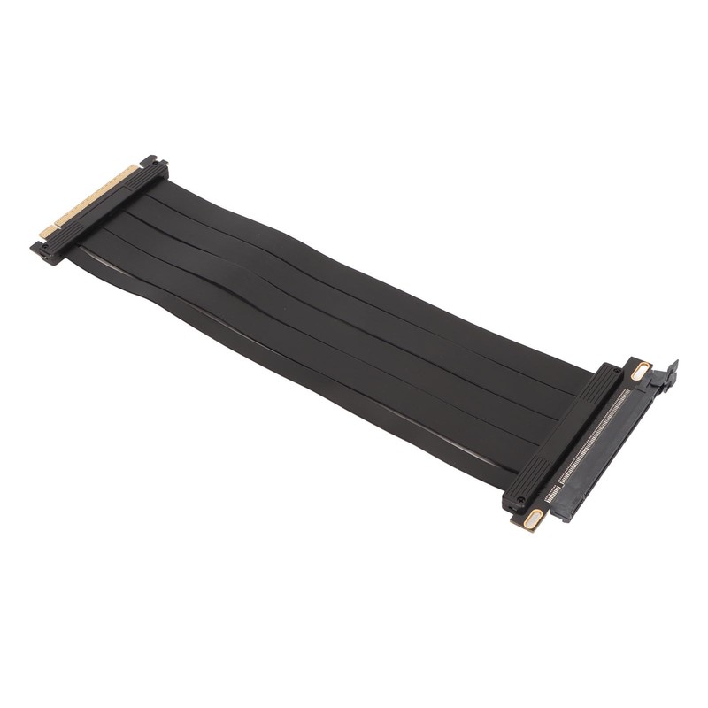 PCIE 4.0 X16 Extender 180 Degree 26GB/s 11.8 Inch Shielded