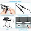 ENCOFT Solar Light Outdoor LED Hanging Lamp IP65 Waterproof Pendent