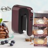 Yomelo 9-Speed Digital Hand Mixer Electric, 400W Powerful DC Motor,