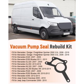 Vacuum Pump Reseal Kit Fit for Mercedes GL320 GL350 ML320 ML350 Bluetec 4M E320 E350 Bluetec S350 R320 R350 Bluetec 4M