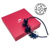 HAARallerliebst Hair Hoop (Tulle with Dots, Blue) for Girls with