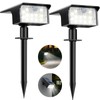 Nipify Solar Spot Lights Outdoor Motion Sensor, [2 Pack/62 LED]3