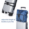 2 Pack Luggage Straps Bungees,Adjustable Suitcase Carry on Bag Handle