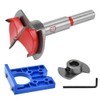 STCRERAG Hinge Templates 35 mm Metal Hinge Drilling Gauge Durable